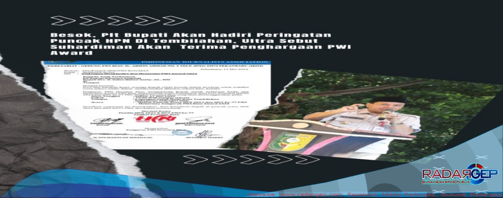 Plt Bupati Akan Hadiri Peringatan Puncak Hpn Di Tembilahan
